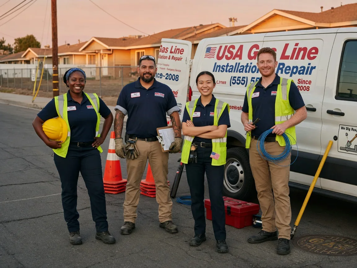 Gas Line Installation company in Tibbie, AL